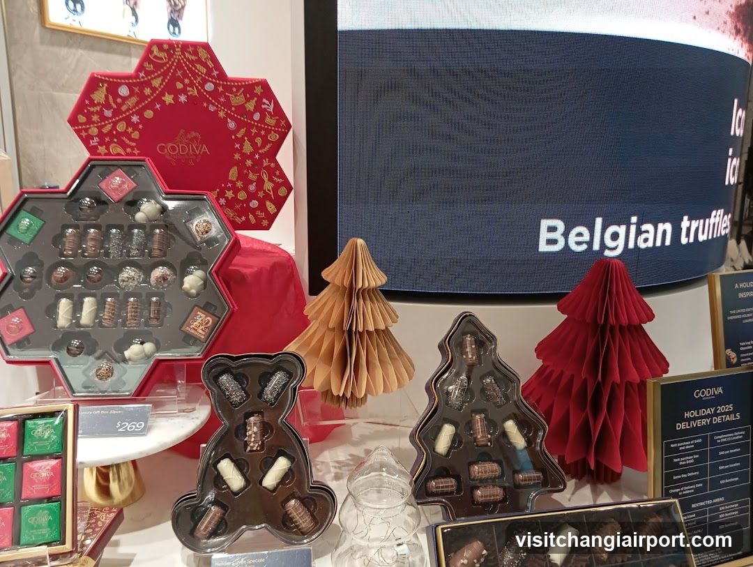 Godiva Chocolate Display
