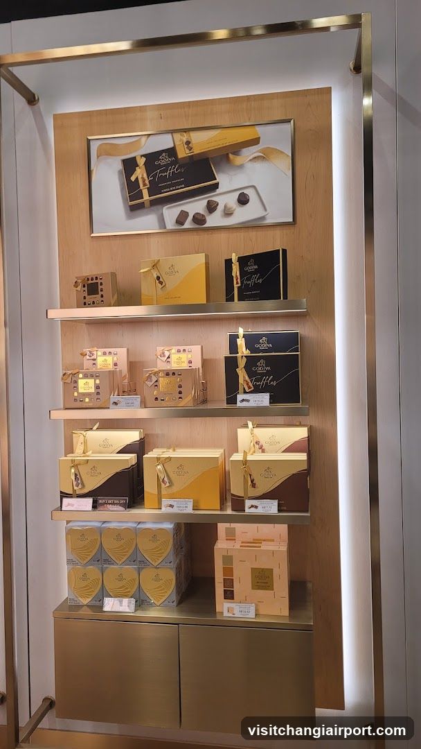 Chocolate Truffle Display Shelf