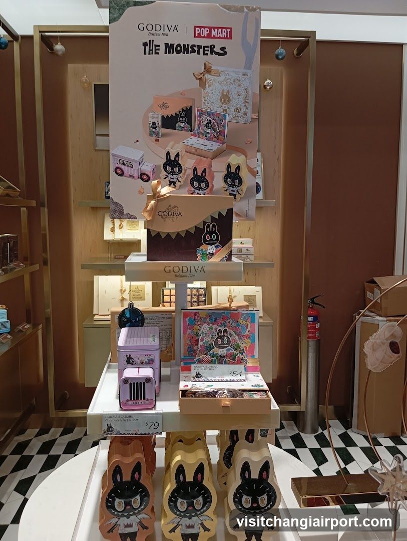 Godiva x Pop Mart The Monsters Display