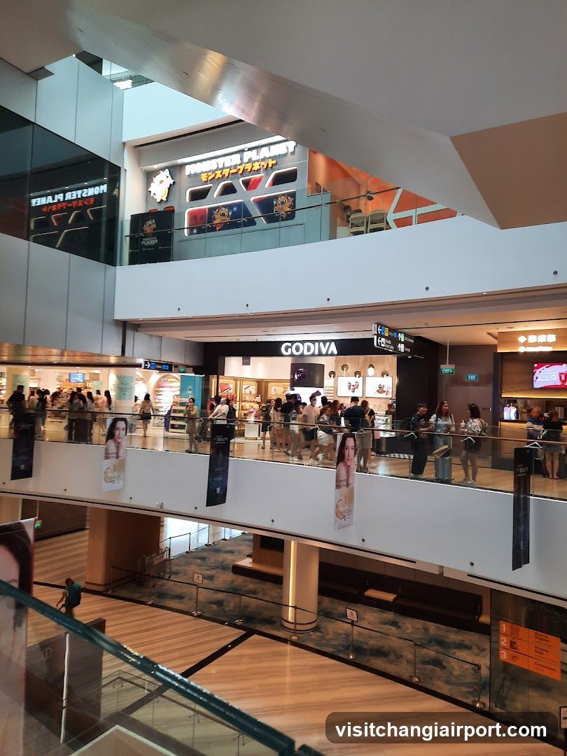 Shopping Mall Interior View