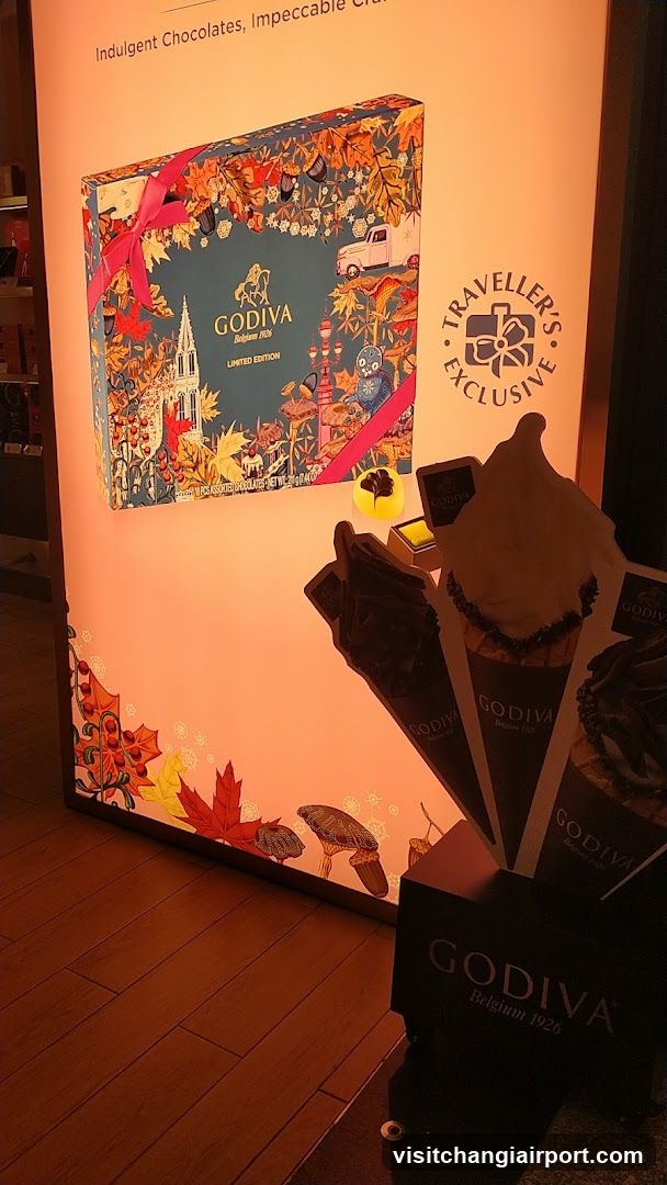 Godiva Chocolate Display