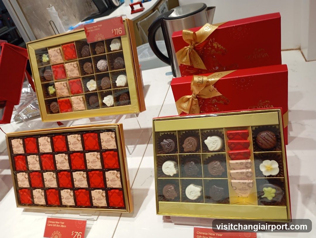Godiva Chocolate Gift Boxes Display