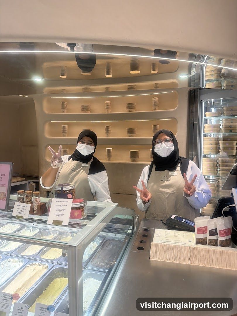 Ice Cream Shop Interior