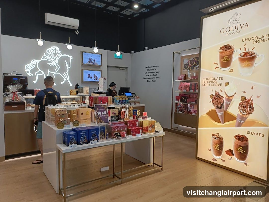Godiva Chocolate Store Interior