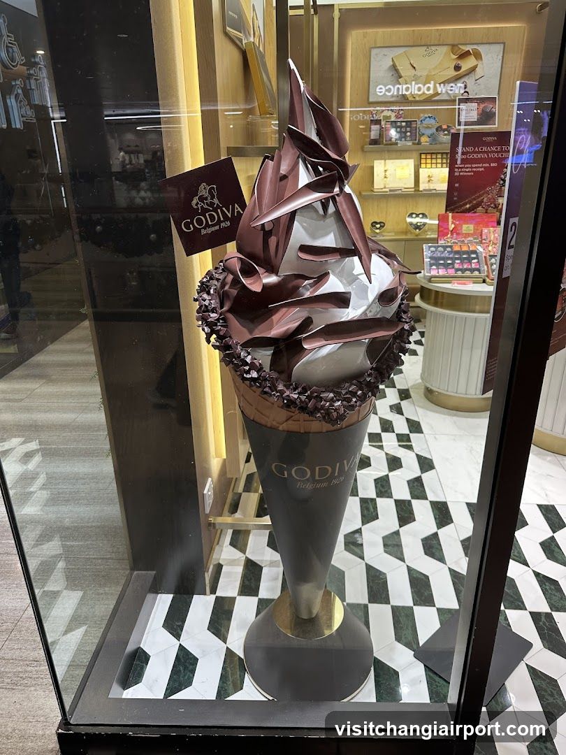 Godiva Chocolate Display
