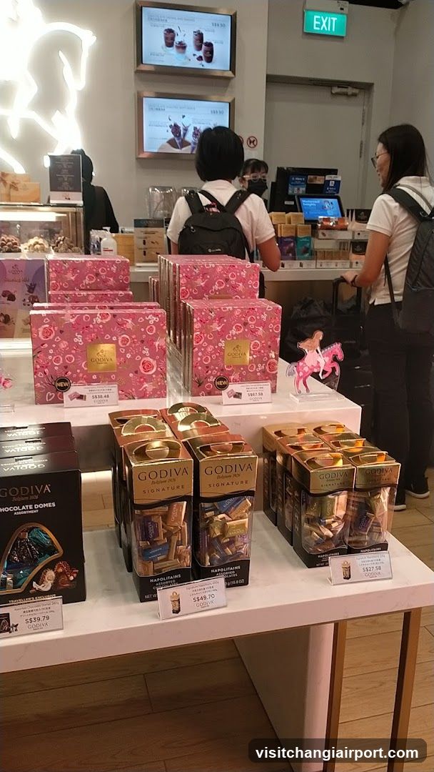 Godiva Chocolate Store Interior