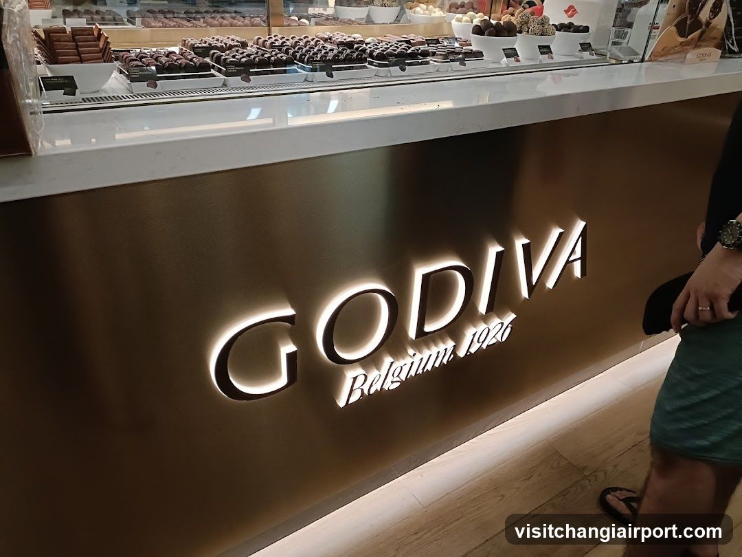 Godiva Chocolate Shop Interior