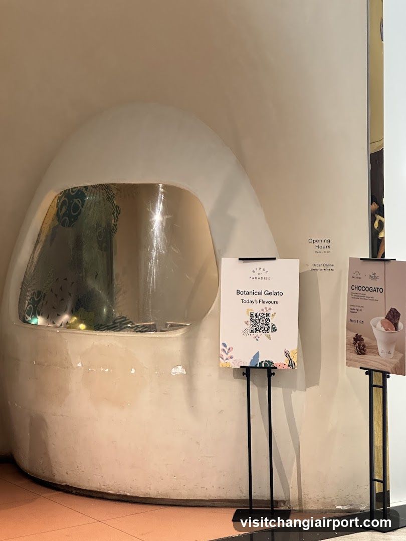 Botanical Gelato Display