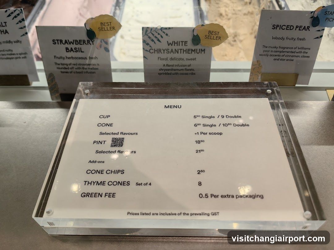 Flavour Shop Menu Board