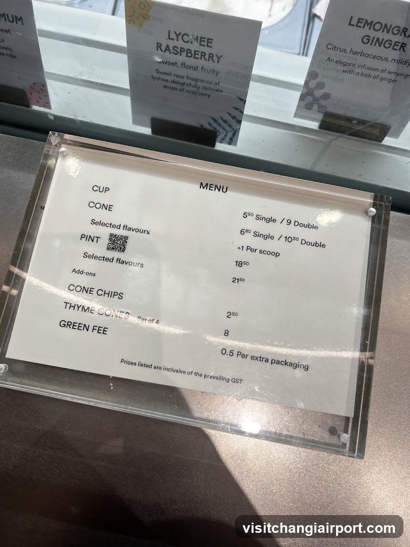 Cup Menu