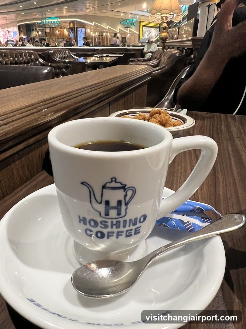 Hoshino Coffee Interior