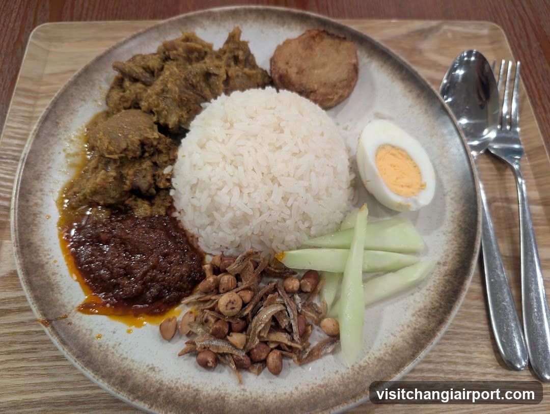 Nasi Lemak Plate