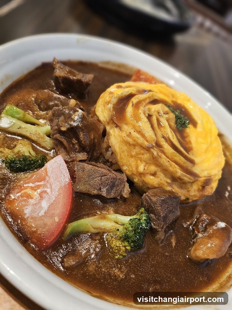 Curry Rice with Omelette