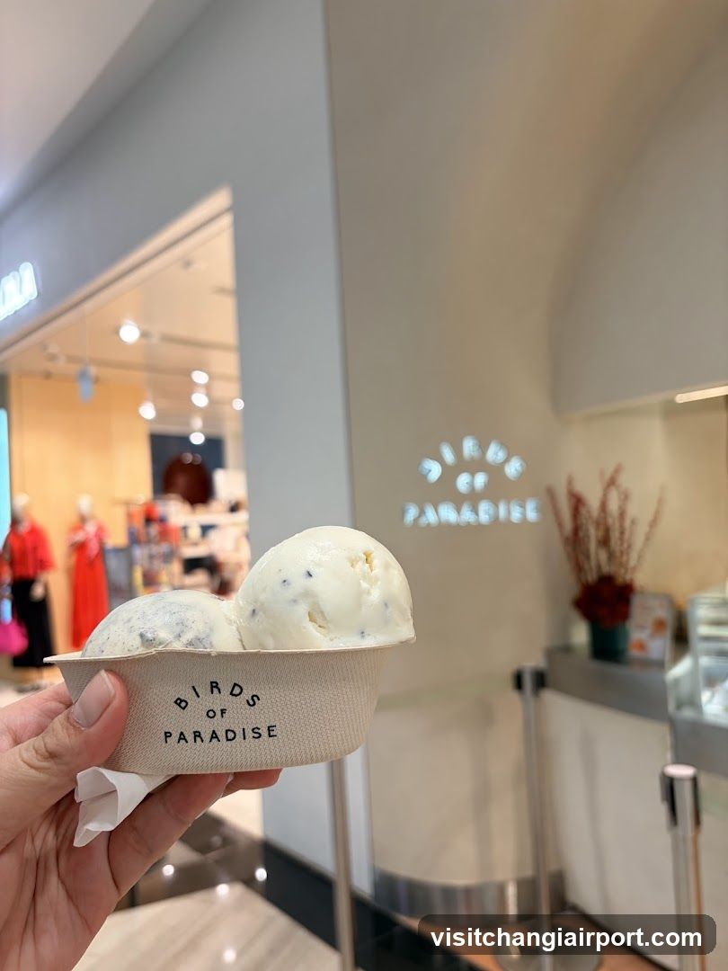 Birds of Paradise Ice Cream