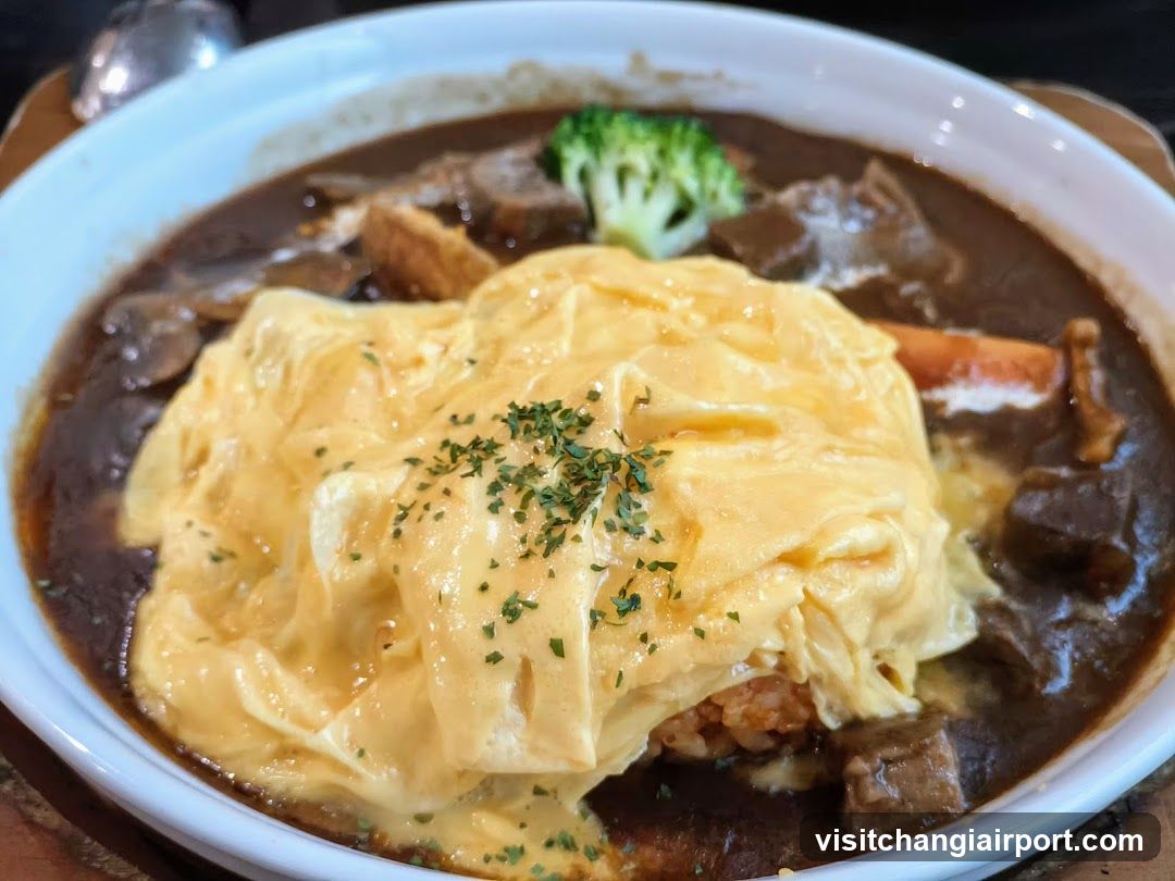 Curry Rice with Omelette