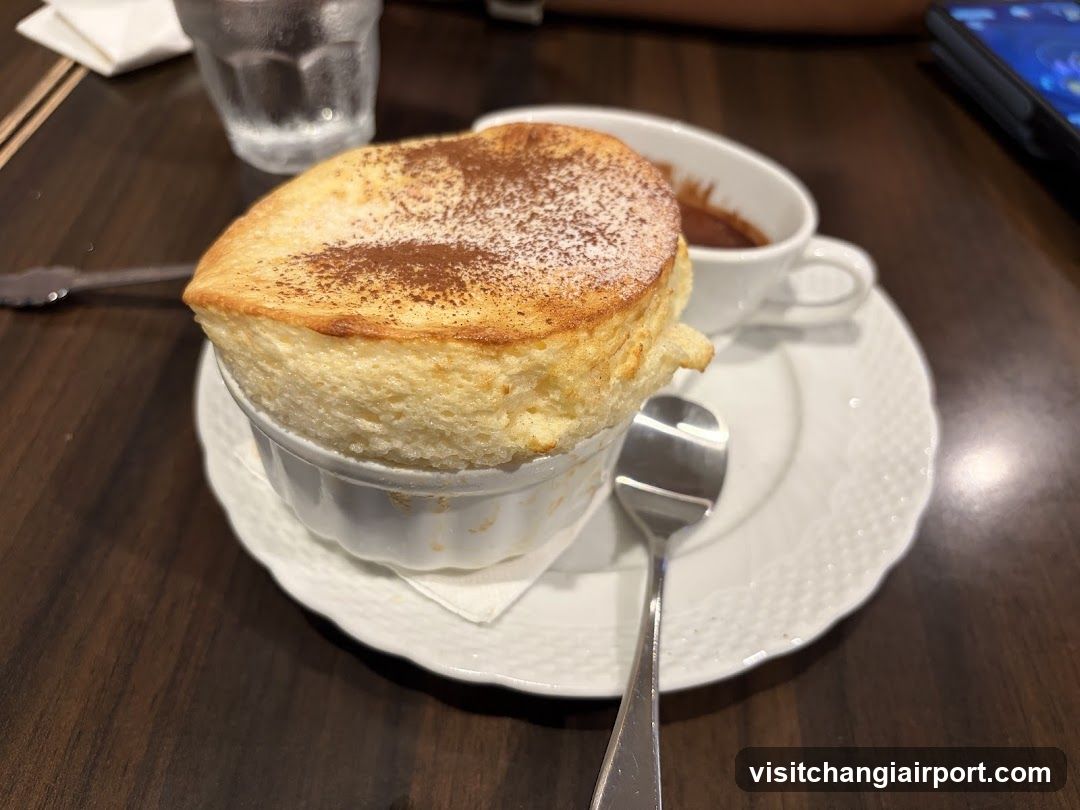 Sofuflon Dessert with Coffee