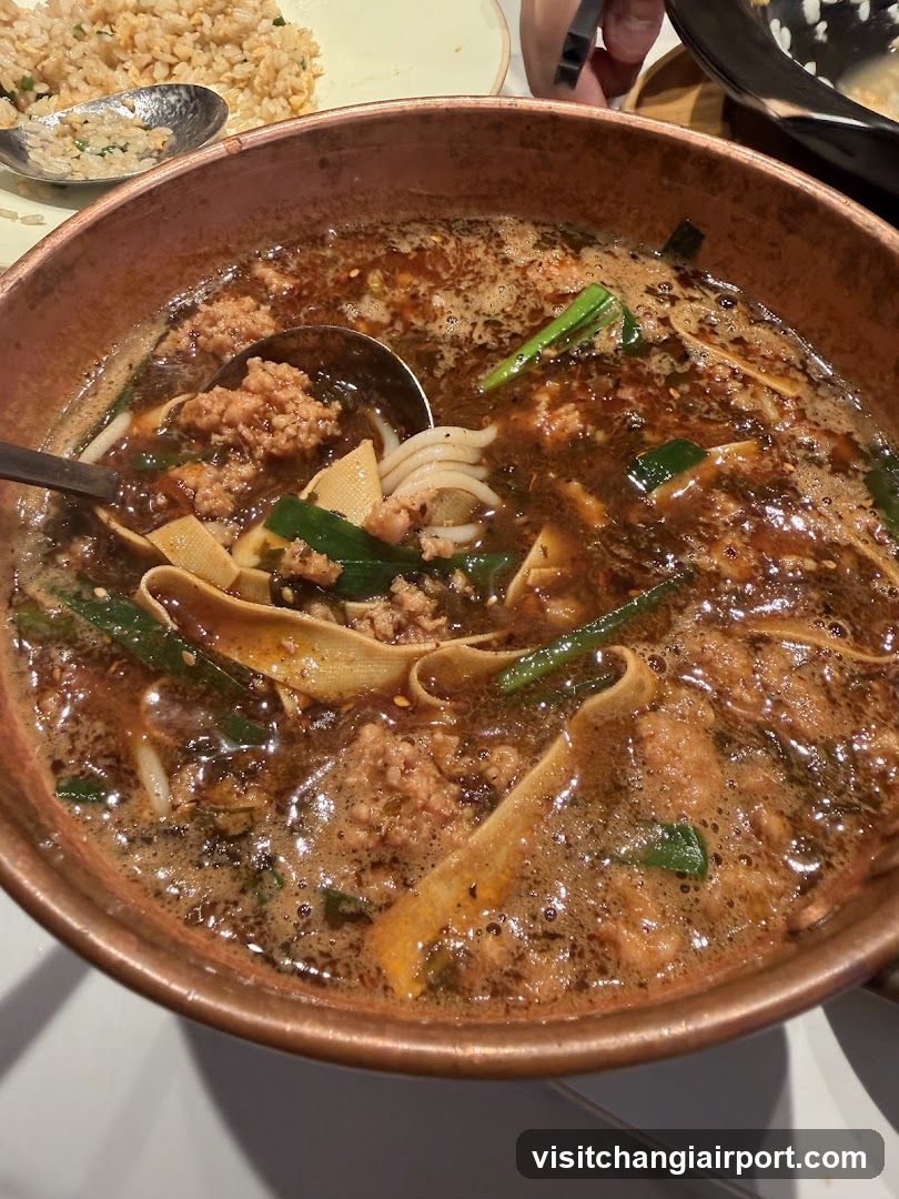 Spicy Noodle Soup Bowl