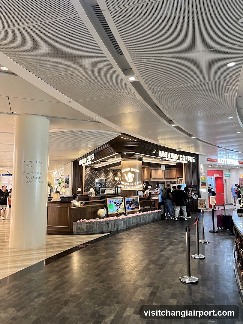 Hoshino Coffee Interior