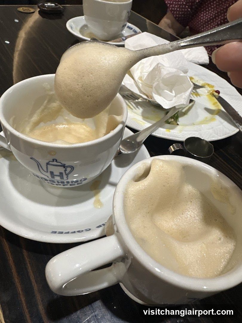 Coffee Cups with Foam