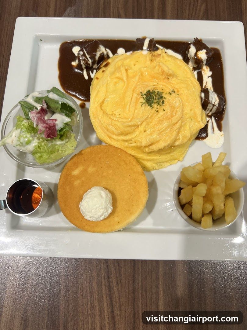 Omelette and Pancake Meal