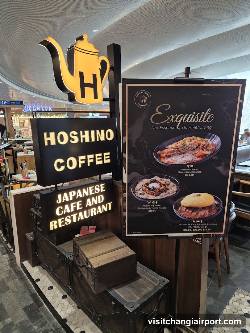 Hoshino Coffee and Restaurant Display