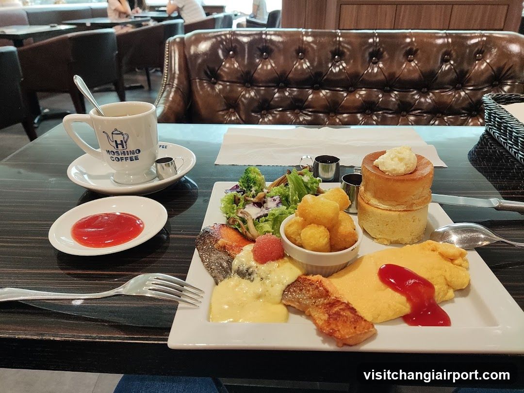 Breakfast at Hosino Coffee