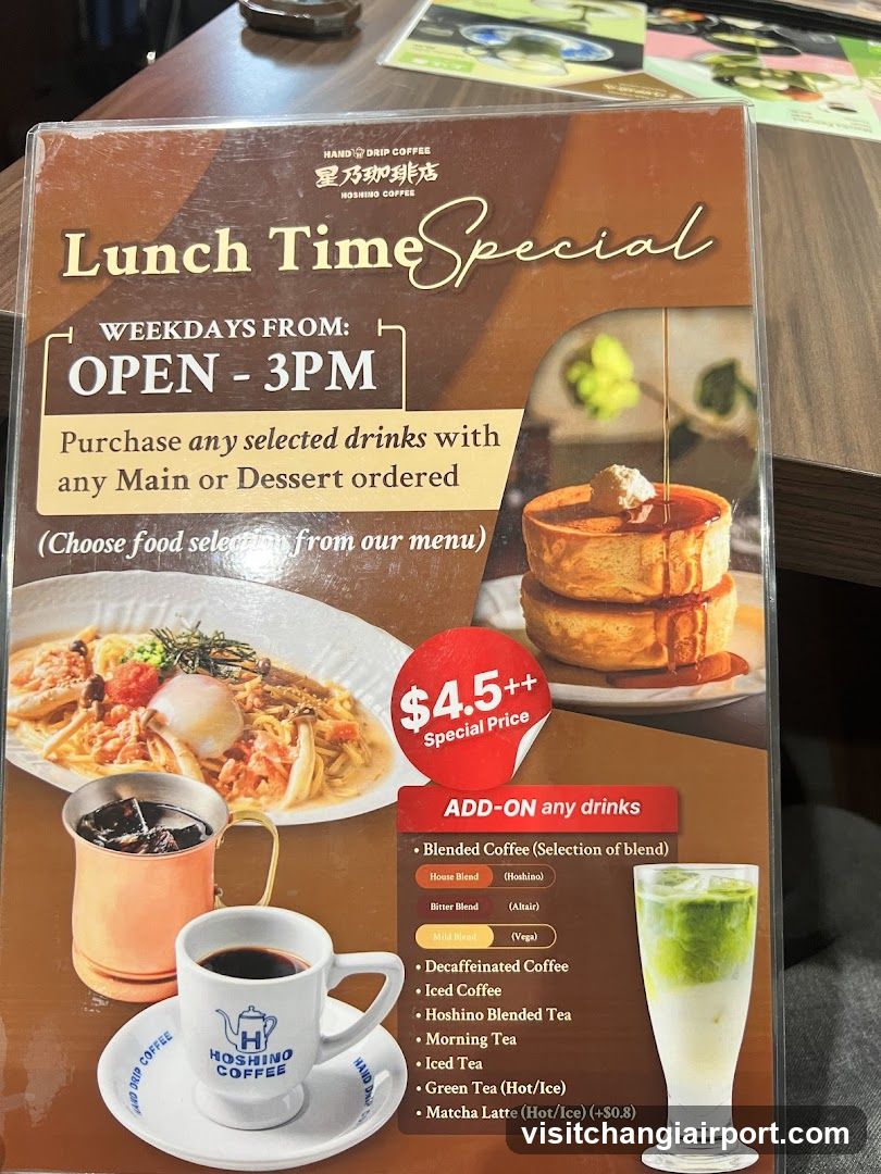 Lunch Time Special Menu Flyer