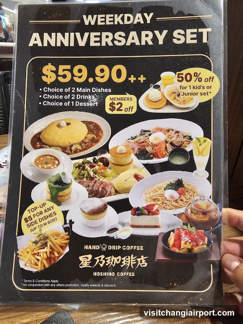 Weekday Anniversary Set Menu