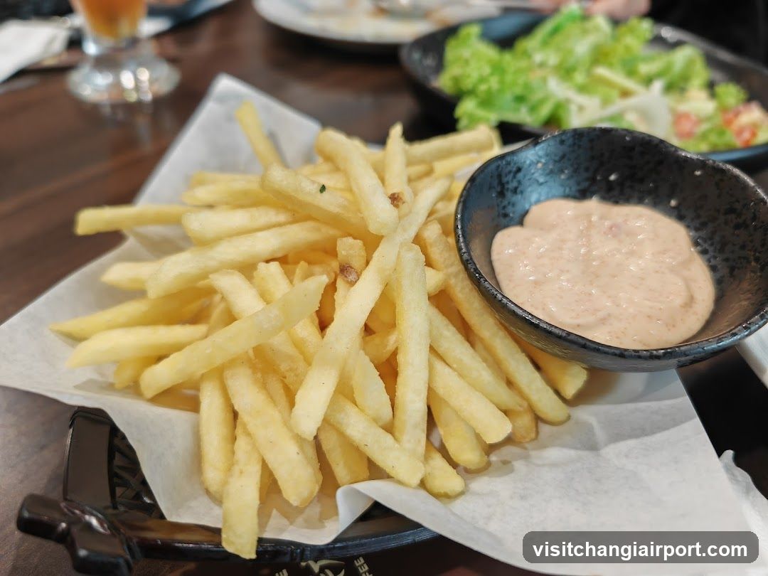 French Fries with Dip