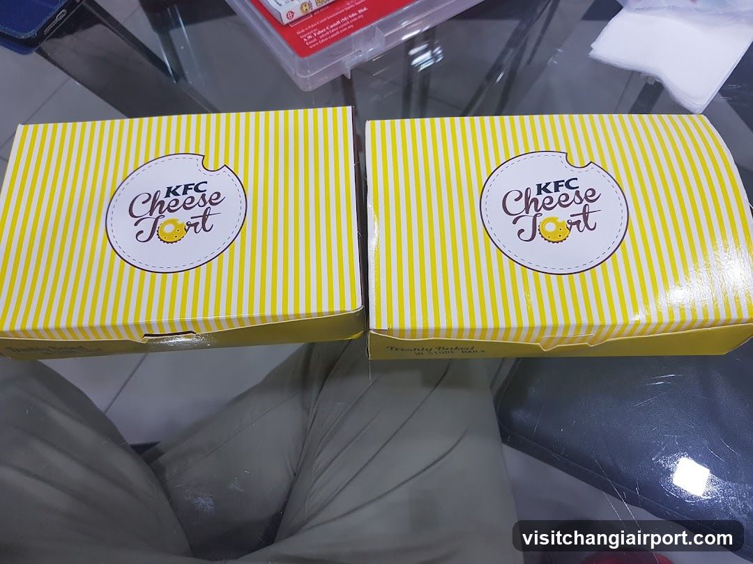 KFC Cheese Tort Boxes