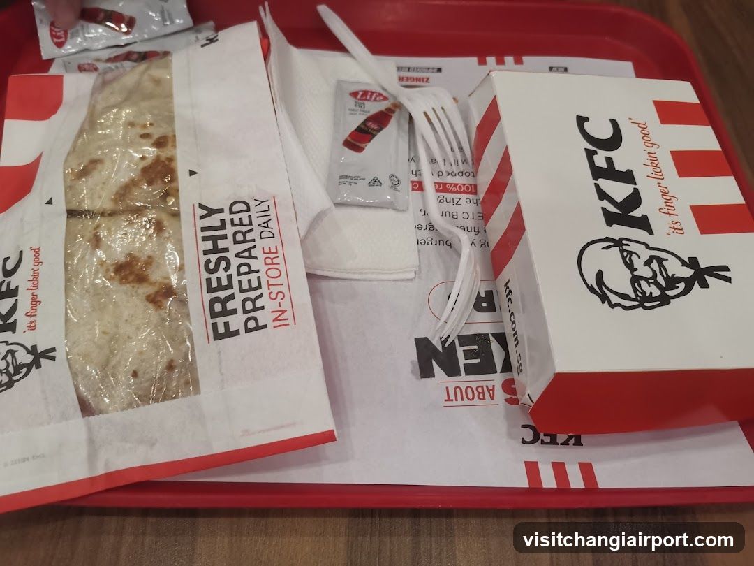 KFC Meal Tray