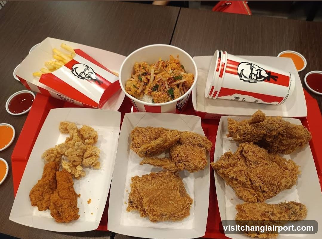 KFC Meal Spread