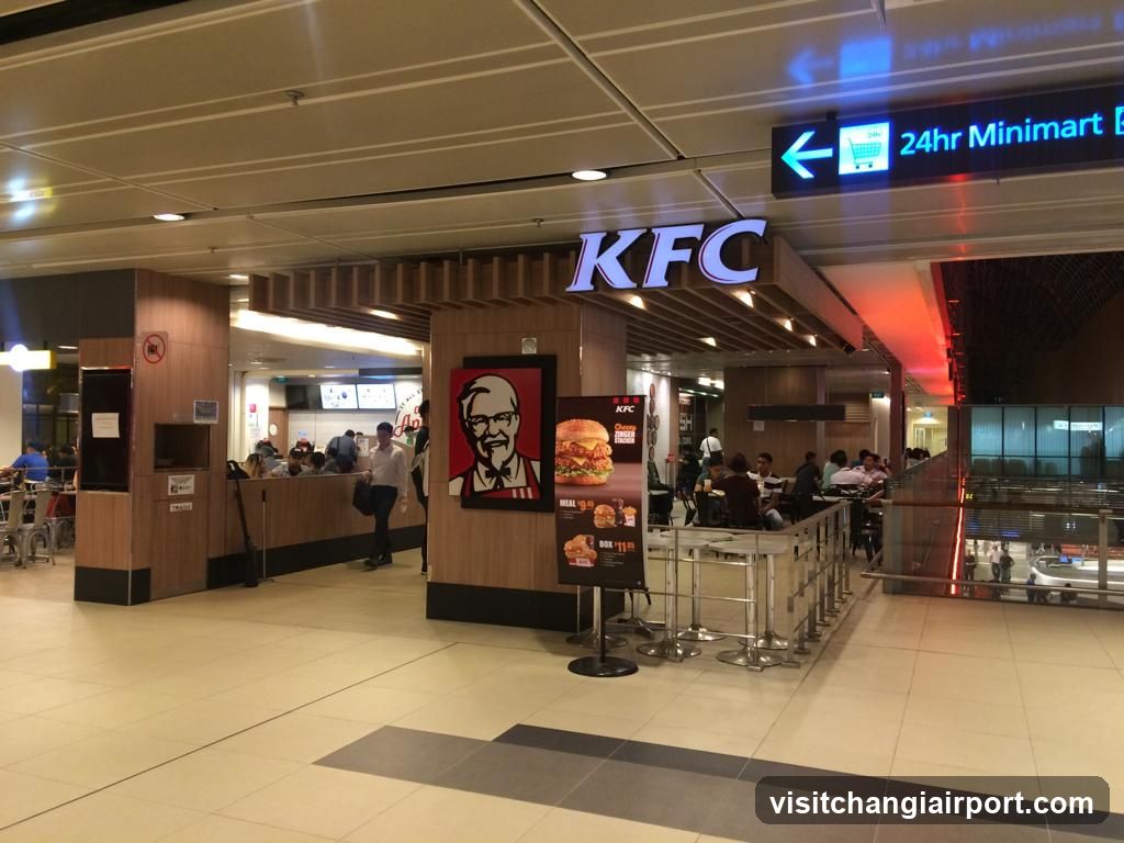 KFC Restaurant Interior