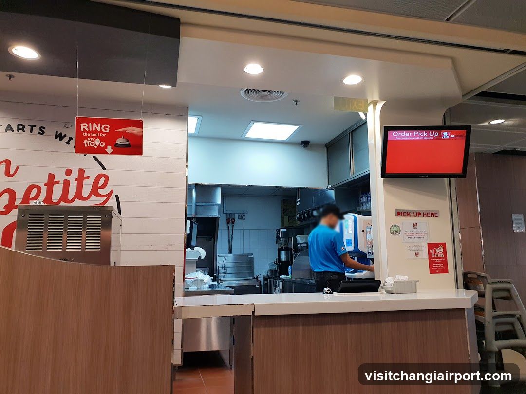 Fast Food Counter Interior