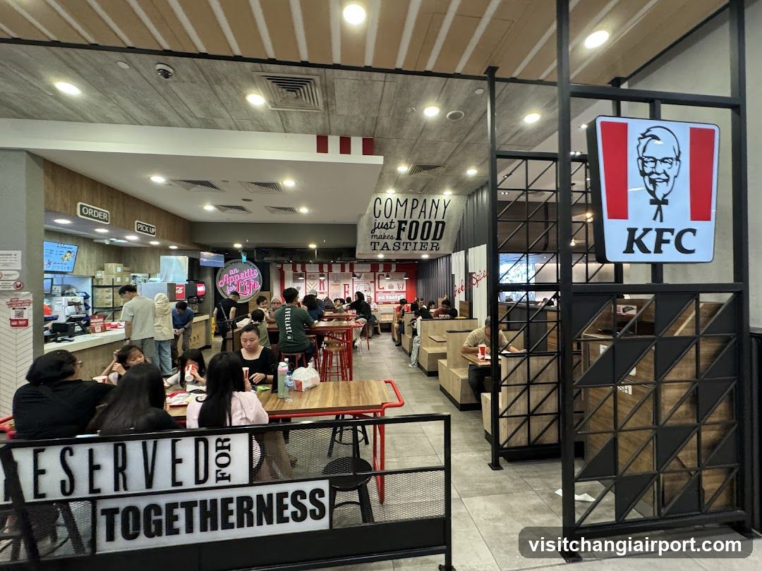 KFC Interior Dining Area
