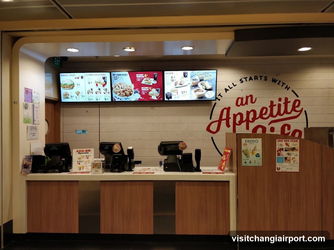 Fast Food Counter Interior