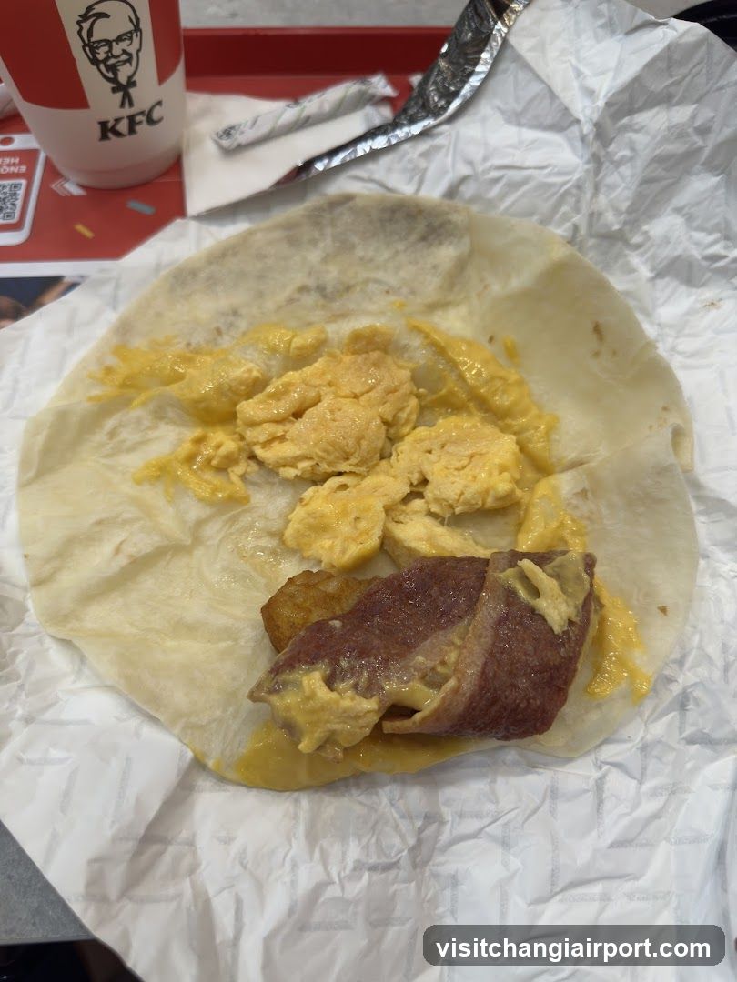 KFC Breakfast Wrap