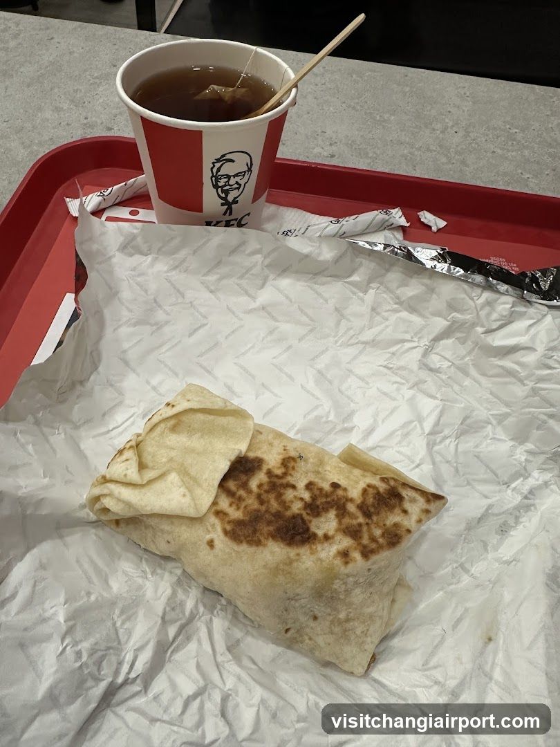 KFC Meal with Wrap and Drink