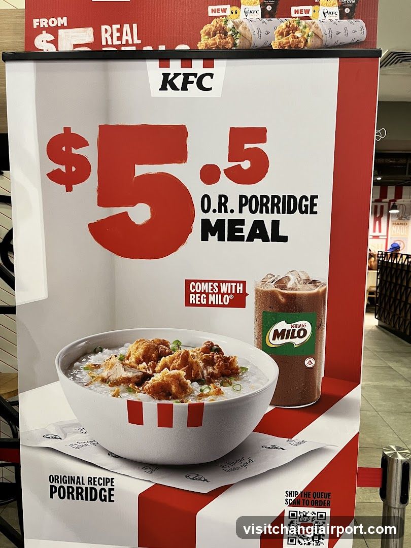 KFC O.R. Porridge Meal Ad