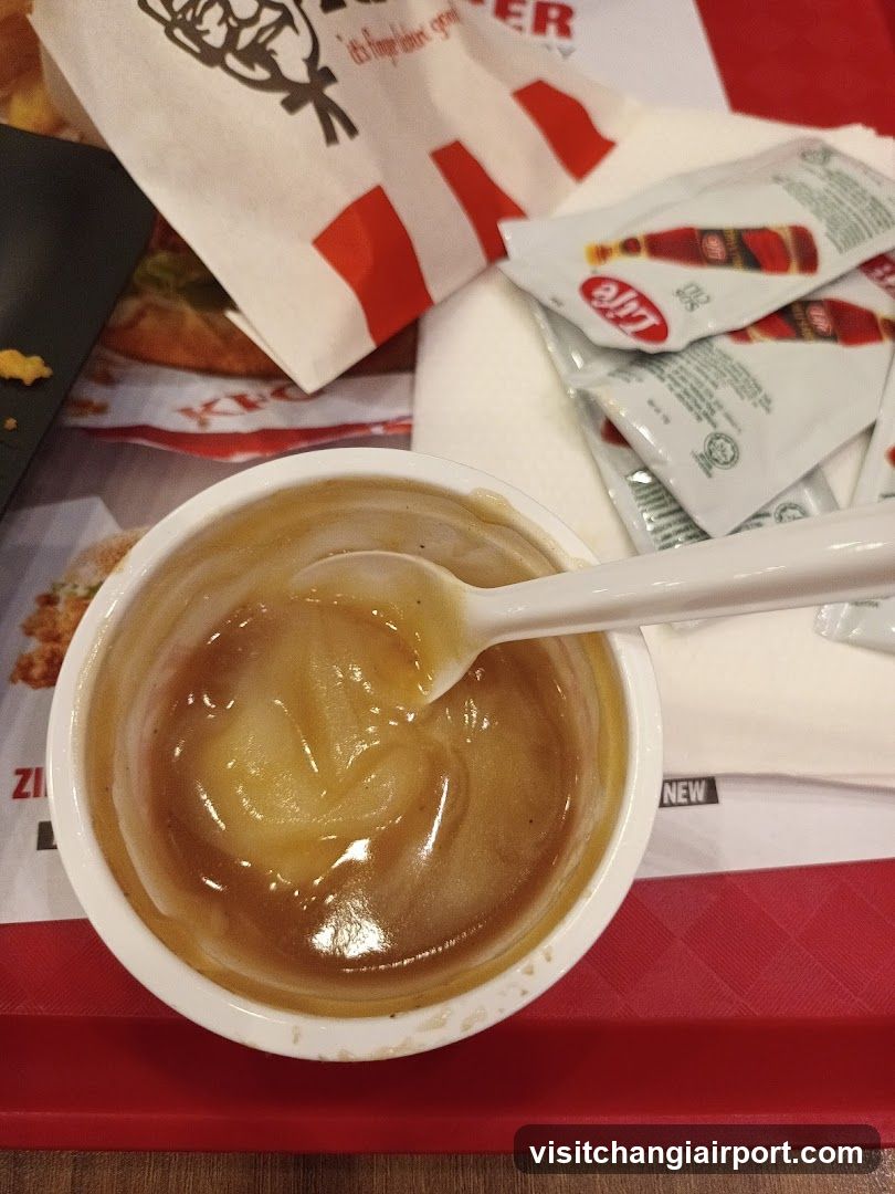 KFC Meal with Gravy