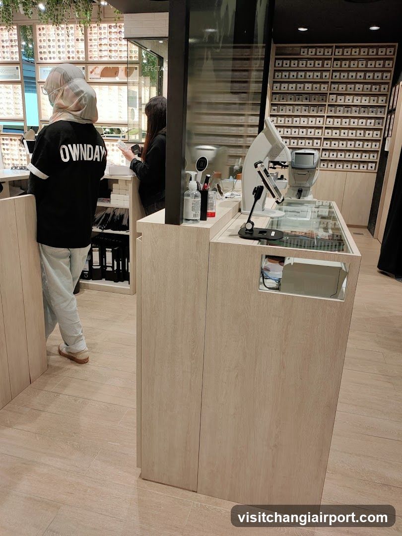 Optical Shop Interior