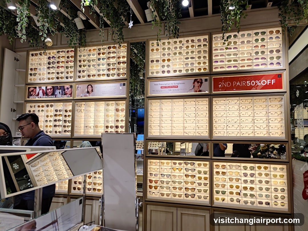 Optical Store Interior Display