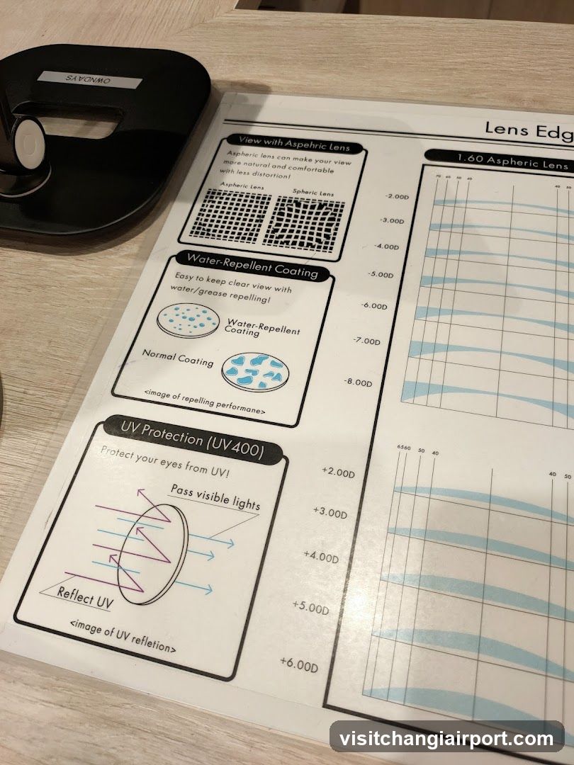 Lens Information Display