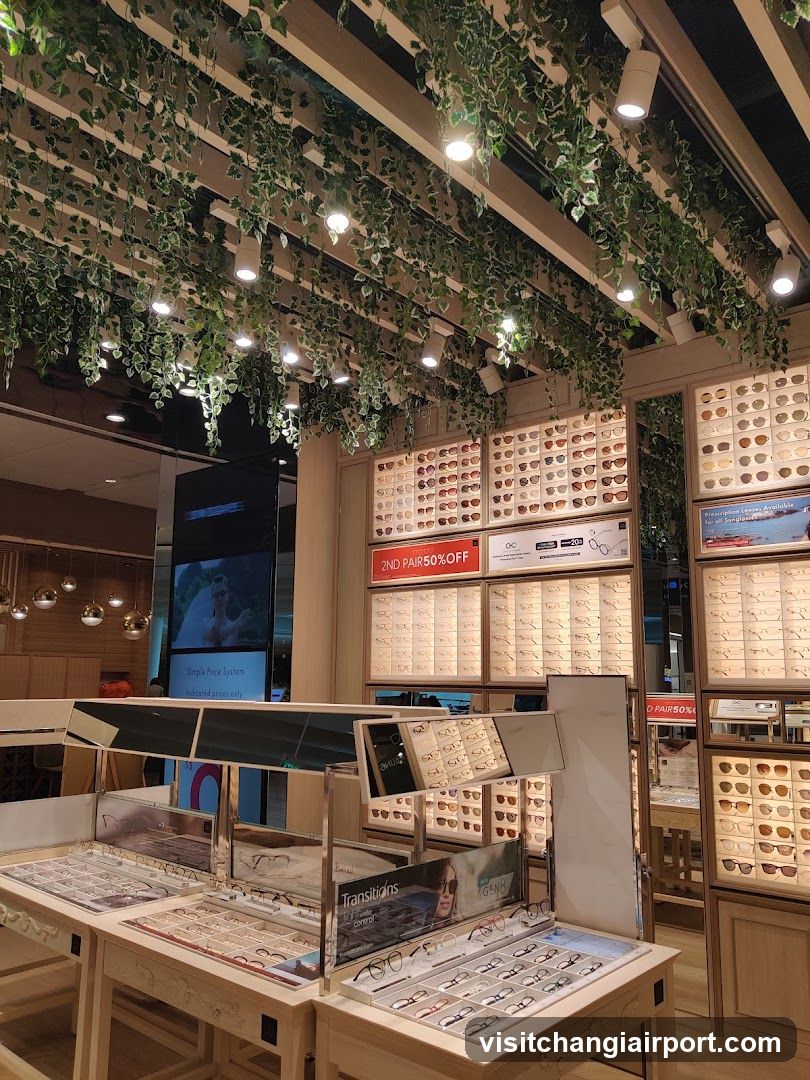 Optical Store Interior Display
