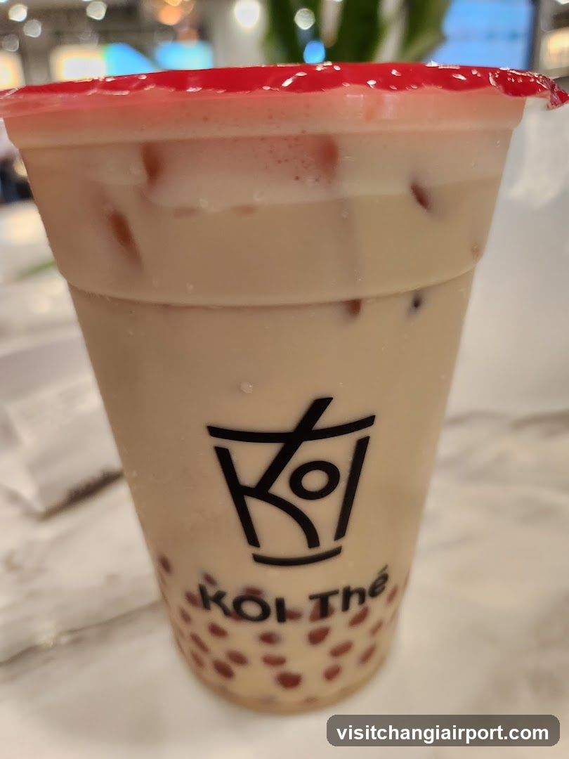 Boba Milk Tea Cup
