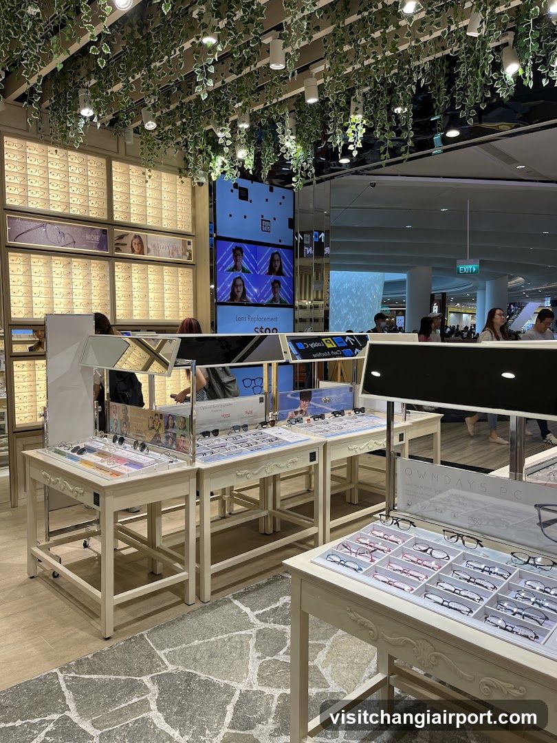 Optical Store Interior Display