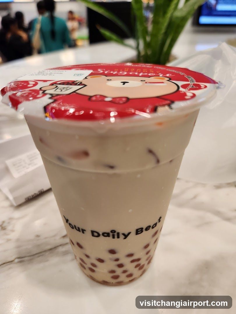 Boba Milk Tea Cup