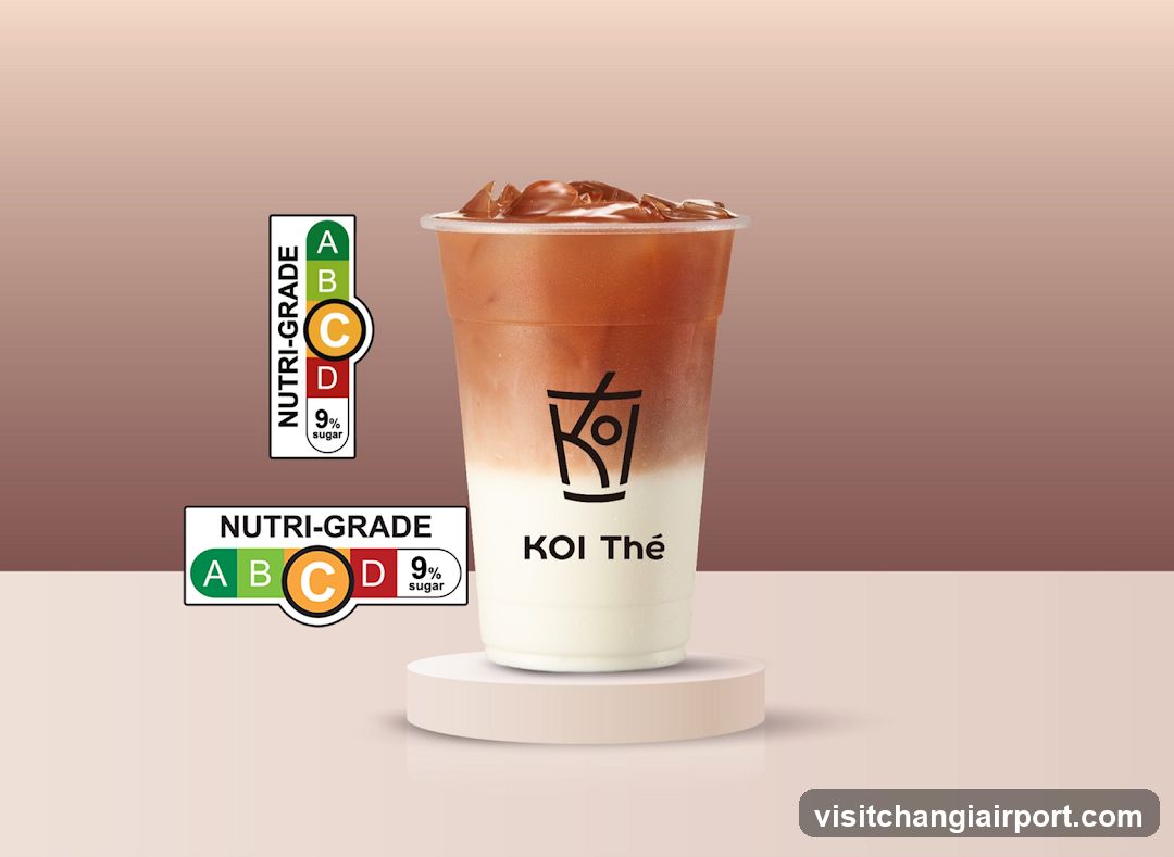 Koi Thé Iced Latte Product Shot