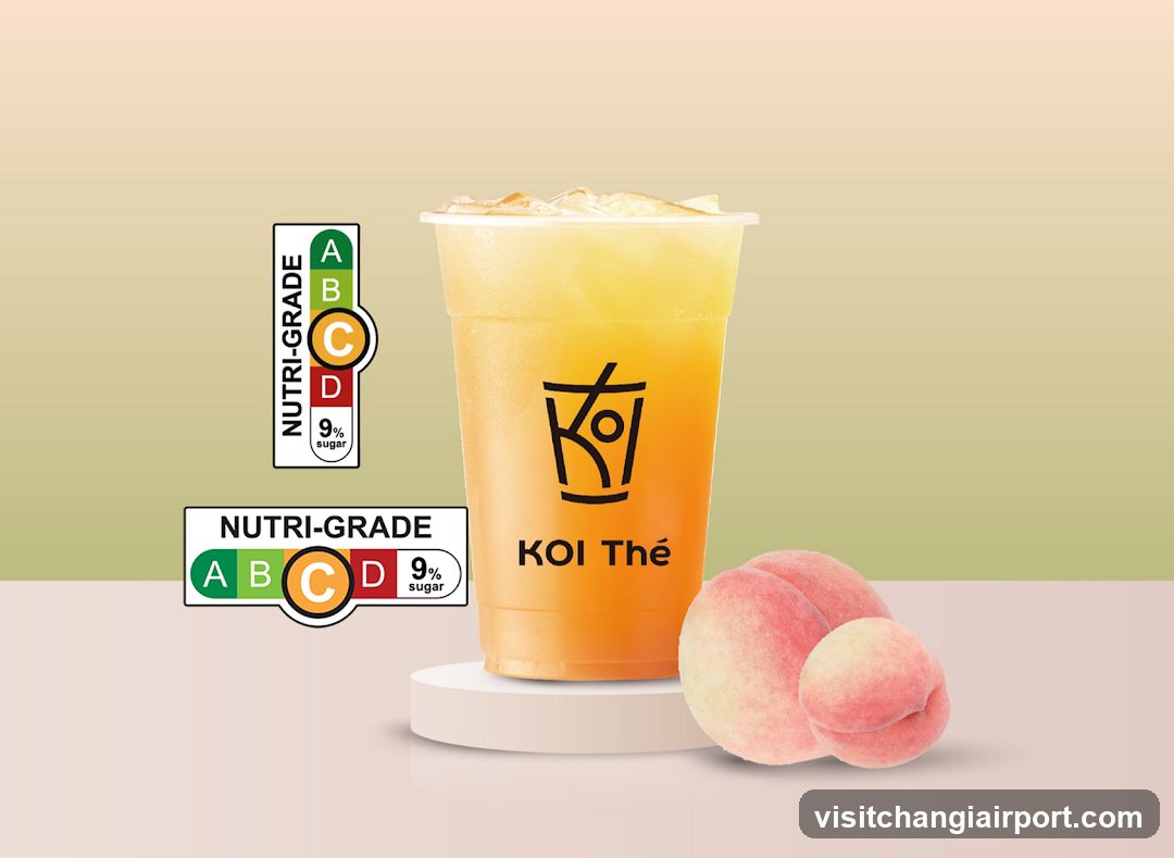 Koi Thé Peach Drink Ad