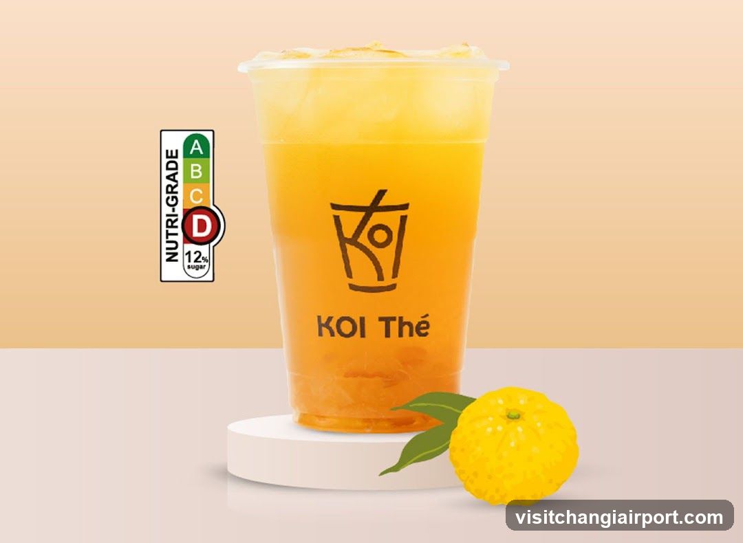 Koi Thé Orange Drink